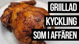 Grillad kyckling som i affären  i airfryer [upl. by Jarrod677]