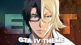 Aizen x Urahara  GTA IV Theme Edit [upl. by Gapin990]