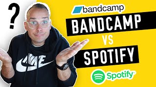 BANDCAMP vs SPOTIFY  Advice for Record Labels and DIY Artists [upl. by Arytahs]