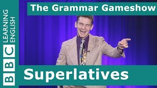 Superlatives The Grammar Gameshow Episode 21 [upl. by Ardnohsal]