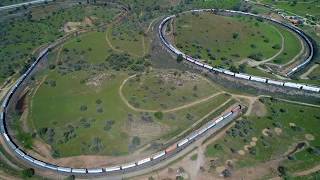 Tehachapi Loop in 4K [upl. by Nance727]