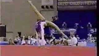 Henrietta Onodi  1992 Olympics AA  Floor Exercise [upl. by Joshua]